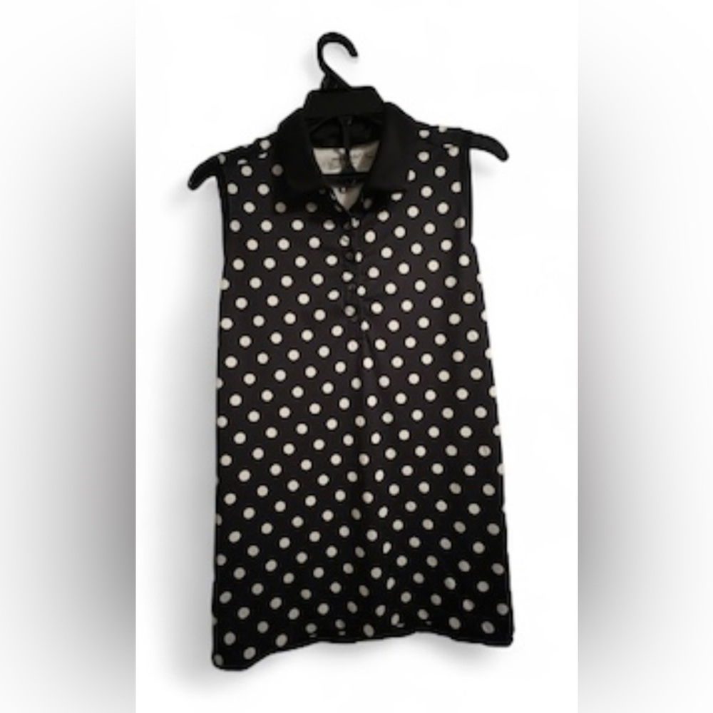 Nike Golf Black and White Dri-FIT Shirt
